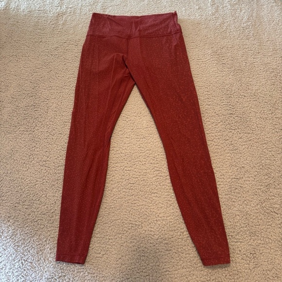 Lululemon Align Pant 28" *Engineer Print City Camo Chianti Multi Align Pant SZ10 - Picture 1 of 11